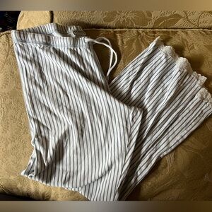 Alfani Women’s Striped Pajama Bottom Pants